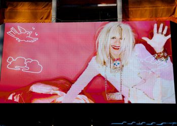 Betsey Johnson Taking Over Times Square During Mercedes-Benz Fashion Week