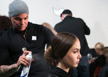 Sebastian Professional Stylist Creates ’60s-Inspired Chignon For Christian Siriano’s Mercedes-Benz Fashion Week Show