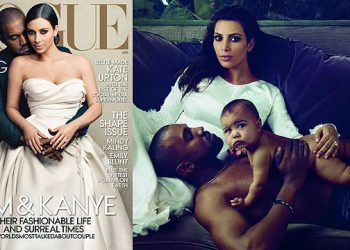 Kim Kardashian And Kanye West Vogue Cover Sparks Media Circus
