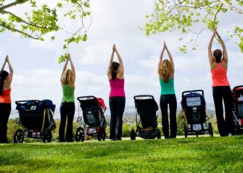 Hamptons Fitness Class Gives New Moms Rare Opportunity To Bond With Toddlers