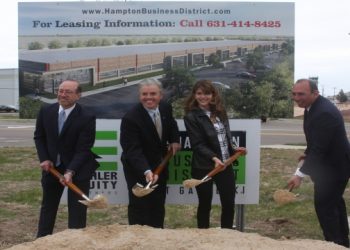 Hamptons Business District Officially Breaks Ground