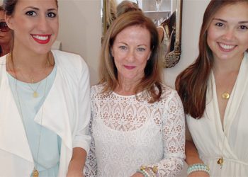 Hamptons Chic Boutique Sequin Toasts Chuch Scarborough, Jean Shafiroff, And Southampton Hospital’s Robert Chaloner