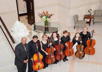 Student String Players Conducted By Maestro Itzhak Perlman