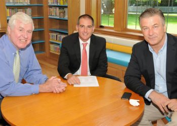 Alec Baldwin Attends Grand Opening Of East Hampton Library’s Children’s Wing
