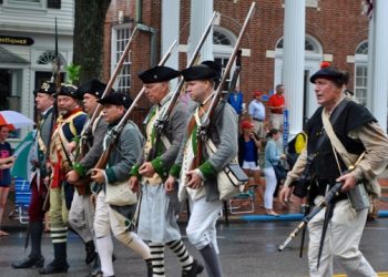Hamptons Fourth Of July Parade Called For Strong Willed Onlookers And Lots of Umbrellas