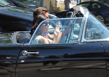 Kourtney Kardashian And Scott Disick Film In Westhampton Beach