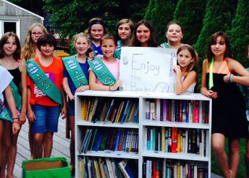 Local Girl Scout Troop Supports Long Island Domestic Violence Services Agency
