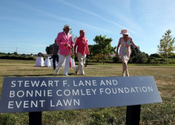 Hats Off To The Stewart F. Lane & Bonnie Comley Event Lawn at The Parrish Art Museum