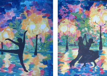 Peconic Paint And Sip Presents “The Art Of The Dance” Hamptons Fundraiser