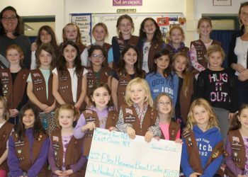 East End Brownie Troop Makes Holiday Season Donation To Southampton Hospital
