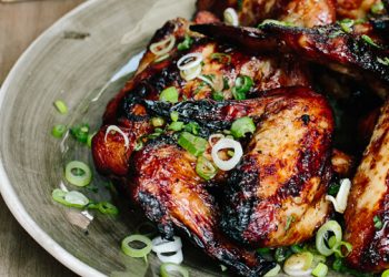 What To Eat While Watching This Week’s NFL Playoff Action: Chef Michael Symon’s Grilled Korean And Knob Creek Rye Whiskey BBQ-Style Wings