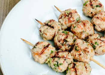 Super Bowl XLIX First Bites: Chef Michael Symon’s Grilled Knob Creek Rye Whiskey Pork Meatballs