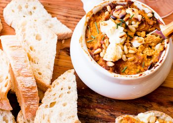 Super Bowl XLIX Starter:  Woodbridge By Robert Mondavi Roasted Butternut Squash And Goat Cheese Pinot Noir Dip