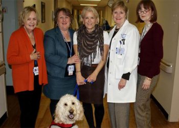 Southampton Hospital Looks To Expand Angel On A Leash Dog Therapy Program