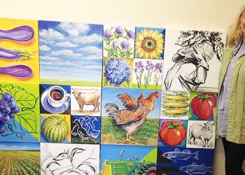 Sag Harbor Artist Donates Art Installation To The Retreat’s East Hampton Office