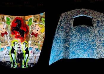 Hamptons Art Exhibition Revolves Around Hand Painted GT3 Porsche Hoods