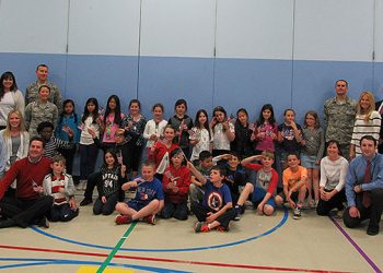 East End Business Recruits Students To Help Assemble Care Packages For Deployed Local Service Men And Women