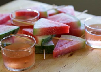 Cool Down This Labor Day Weekend With Drunken Watermelon Popsicles