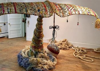 Cindy Pease Roe’s Whale Tail Sculpture Project To Debut At Southampton Arts Center On Earth Day