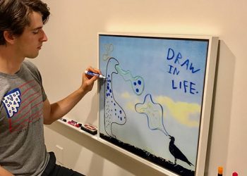 INTERVIEW: 18-Year-Old Adam Jonah On Making Art Interactive, Being The Youngest Artist To Exhibit At ILLE Arts Gallery, And More