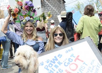 Hundreds, Including Christie Brinkley, Turnout For Sag Harbor Sister March Of People’s Climate March