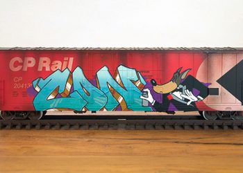 Los Angeles-Based Artist Straddles The Line Between Traditional Art Forms And Graffiti