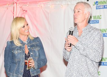 Chatterbox: Volleying For A Cause With Jane Krakowski And John McEnroe, Dinner With The Clintons, And More