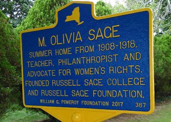 Sag Harbor Whaling & Historical Museum Proudly Installs Historical Marker in Honor Of Margaret (Olivia) Slocum Sage