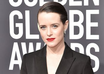 Get The Look: Claire Foy’s Timeless Golden Globes Look And Bold Red Lip