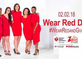 Help Raise Awareness For Cardiovascular Disease On National Wear Red Day