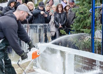 VIDEO: Sag Harbor’s HarborFrost 2018 Brings Fire, Ice And Fireworks To The Hamptons