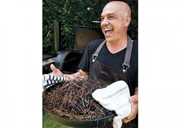 Grill Master Michael Symon Playing With Fire In Montauk