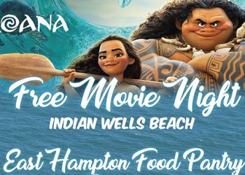 East Hampton Food Pantry Screening “Moana” During Free Movie Night