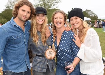 Chatterbox: Jamie Dornan And Rosamund Pike Support Latest Project, While Jack Brinkley Cook, Nina Agdal, And Sailor Brinkley Cook Enjoy Harvest Fun