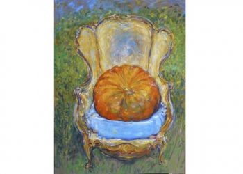 A Garden Gone Wild Inspires “Come To The Pumpkin Patch Where Fish Fly”