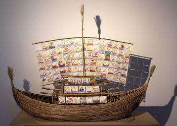 Emilia Kabakov And Ilya Kabakov Taking Part In Hamptons “Artist Speak”