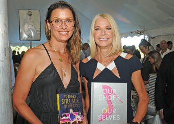 Chatting Shoes With Bridget Moynahan, Supporting The Year-Round Community With Alec Baldwin, The Dating Scene With Candace Bushnell And Other Candid “Authors Night” Tidbits