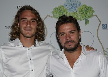 Stefanos Tsitsipas, Stan Wawrinka, Caroline Wozniacki, Fernando Verdasco, And More Attend The First Hamptons Summer Classic Player Party