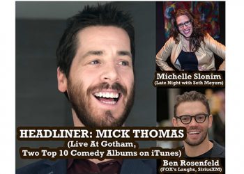 Mick Thomas To Headline Westhampton Beach Brewing Co.’s Third Comedy Night