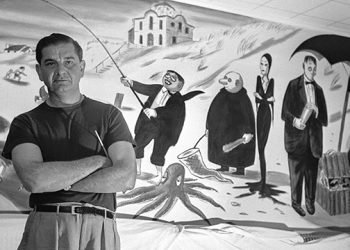 INTERVIEW: Tee & Charles Addams Foundation Director H. Kevin Miserocchi On Charles Addams, The Famed Cartoonist’s Work, And More