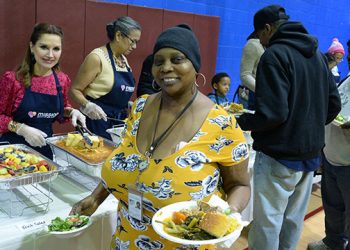 NYC Mission Society Community Thanksgiving Dinner Hosted By Jean Shafiroff