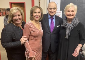 Ray Kelly And Veronica Kelly, Rebecca Seawright And Joan Hope MacNaughton Attend Reception In Support Of La Salle Academy