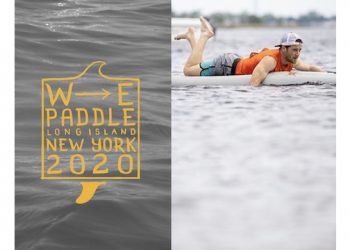 W.E. Paddle: Local Lifeguards Show Their Hearts For The Hamptons