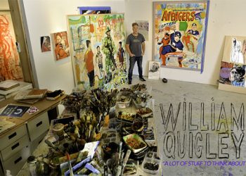 Don’t Miss Painter William Quigley’s New Works And Special “Avengers” Masterpiece At Keyes Art In Sag Harbor