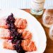 How To Stick To Your Eat Healthier New Year’s Resolution: Grilled Salmon With Woodbridge By Robert Mondavi Pinot Grigio Blackberry Sauce