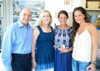 Emily Liebert Preview Party At The Serena & Lily Beach Market In Wainscott