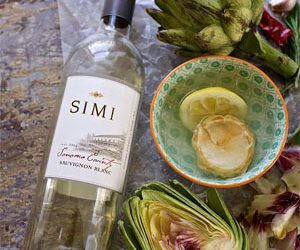 4th Of July BBQ Starter: Kevin West’s Artichoke Hearts Marinated In Simi Sonoma County Sauvignon Blanc