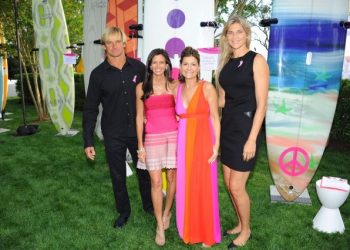 The Breast Cancer Research Foundation’s Paddle And Party For Pink In The Hamptons