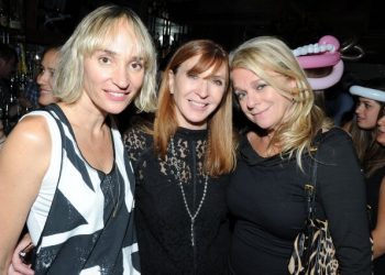 Nicole Miller Hosts After Show Dinner