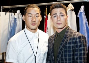 The Jonas Brothers, Zachary Quinto, And Christina Ricci At Richard Chai Spring 2014